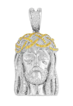 10KW 2.50CTW WD YD JESUS HEAD
