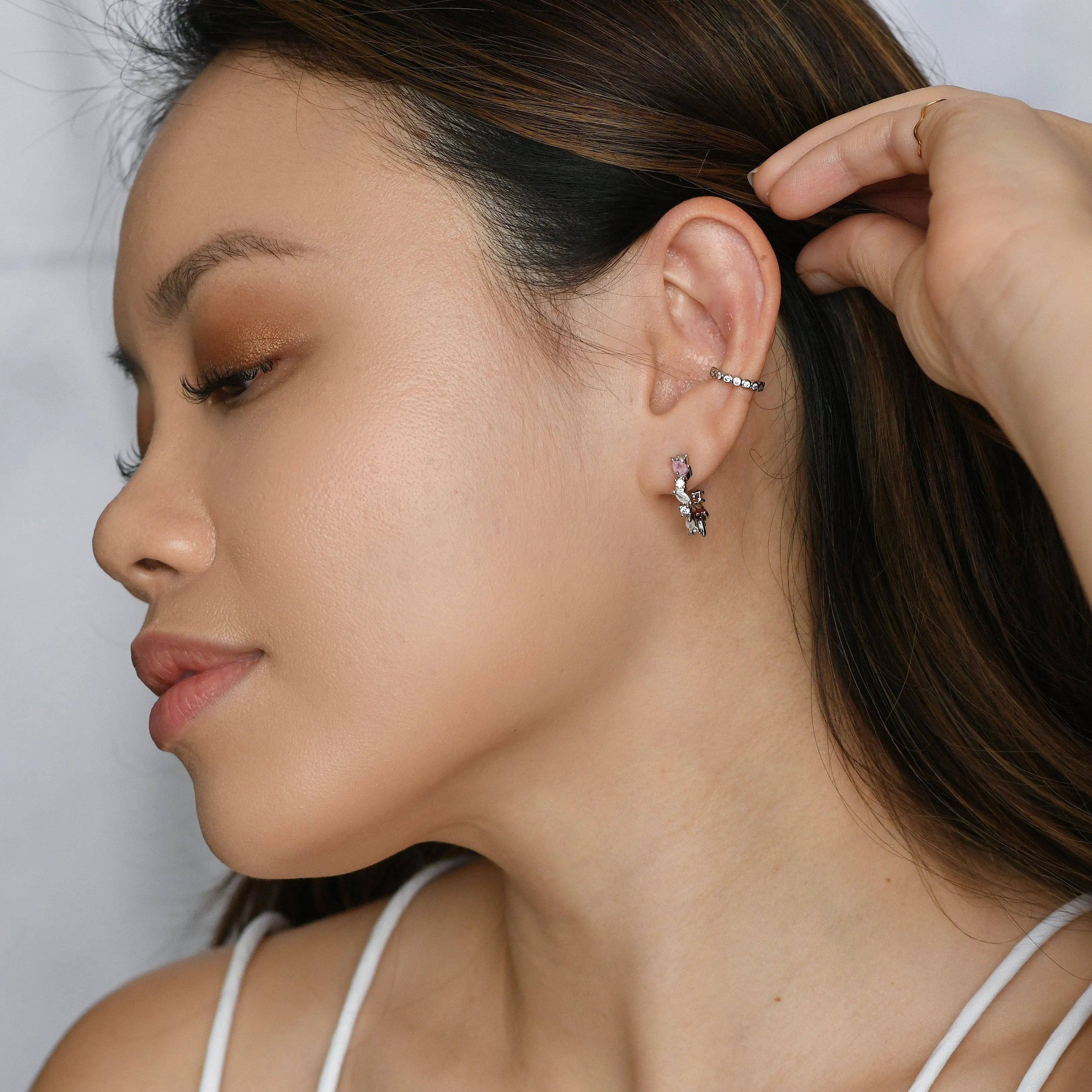Aster Hoops | Silver