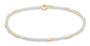 E Newton Hope Unwritten Bracelets - White