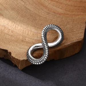 Fashion Sterling Silver Infinite Pendant