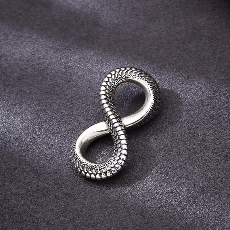 Fashion Sterling Silver Infinite Pendant