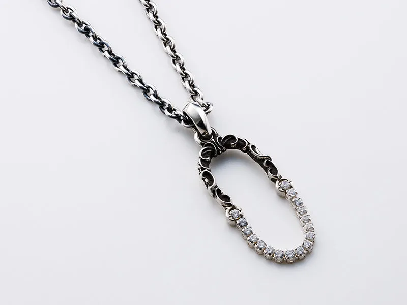 Galaxy Chain : Oval Top Pendant