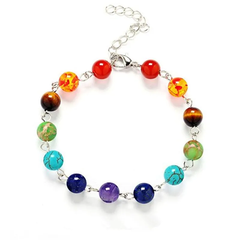 Grounding 7 Chakra Bracelet