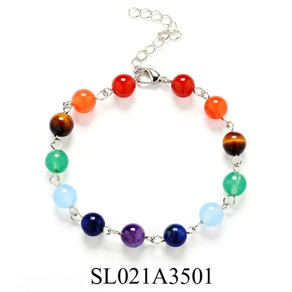 Grounding 7 Chakra Bracelet