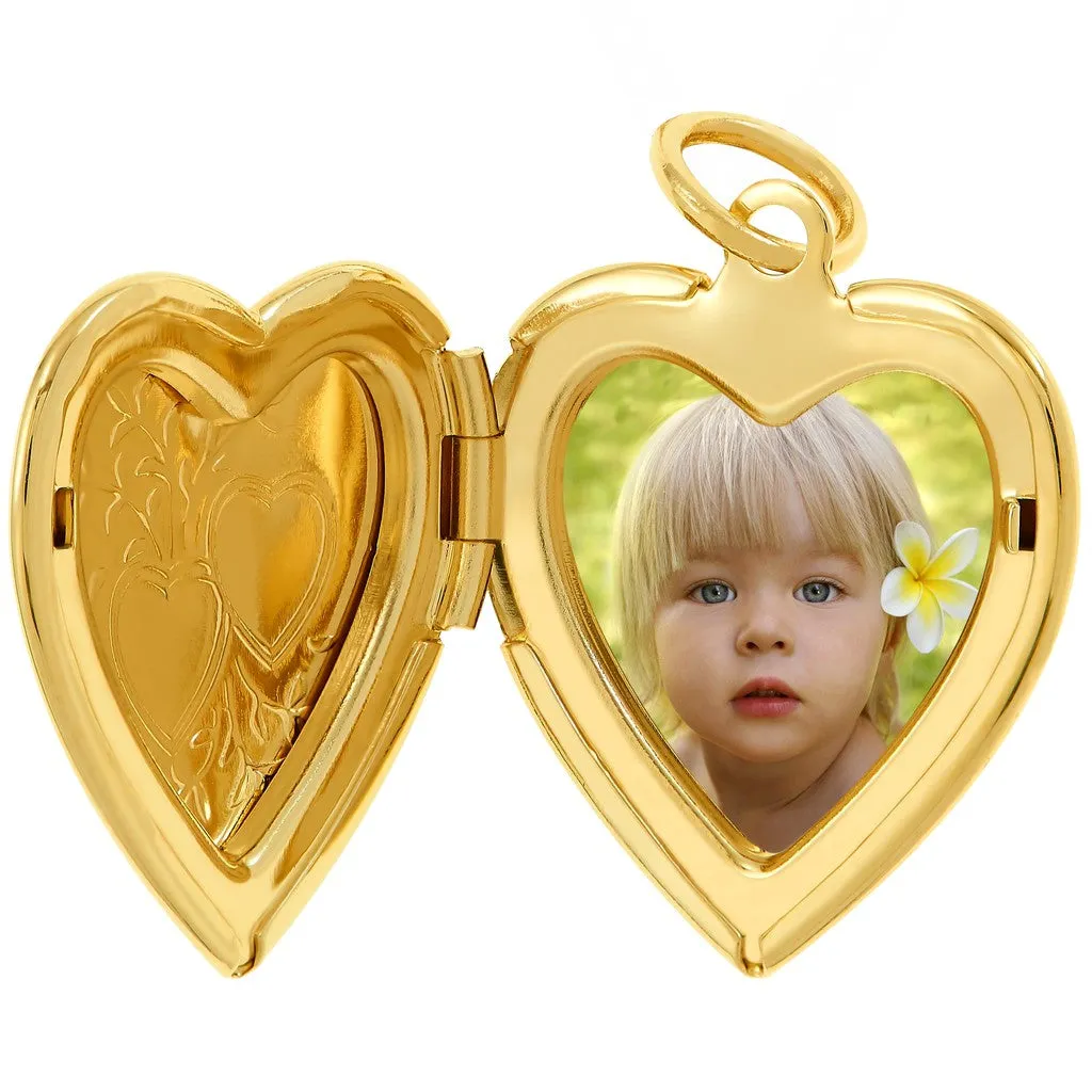 Heart Locket, Double Heart Design