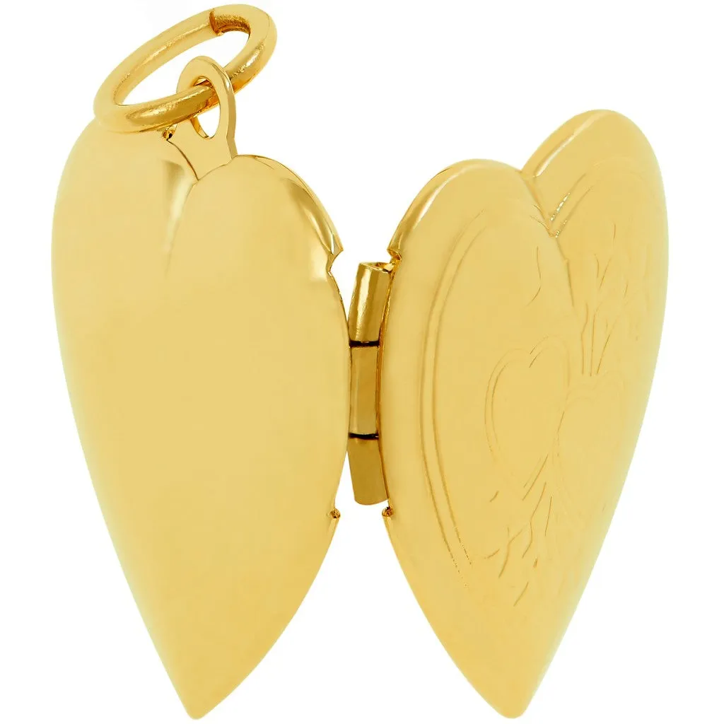 Heart Locket, Double Heart Design