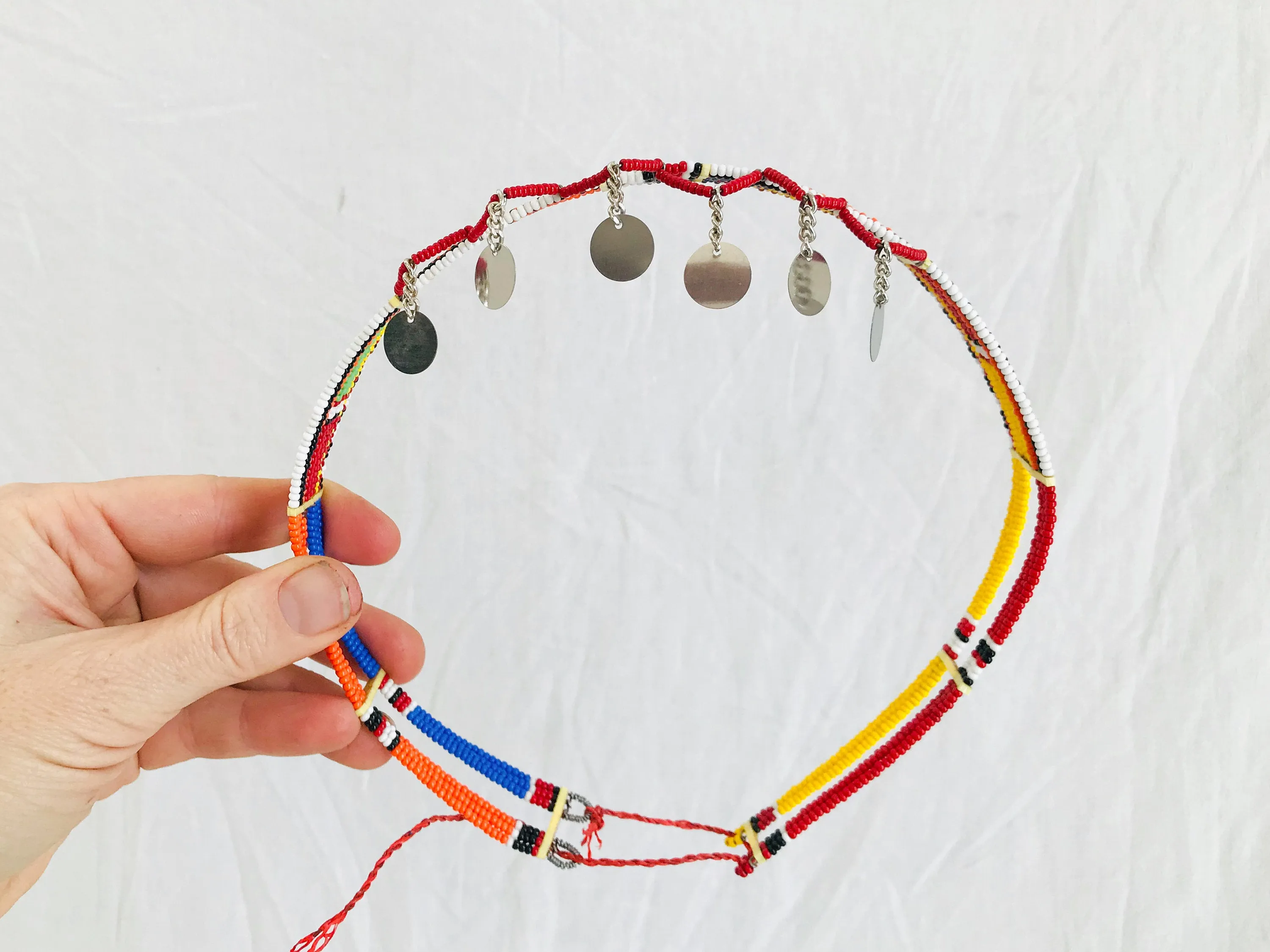 Masaai Beaded Choker Necklace