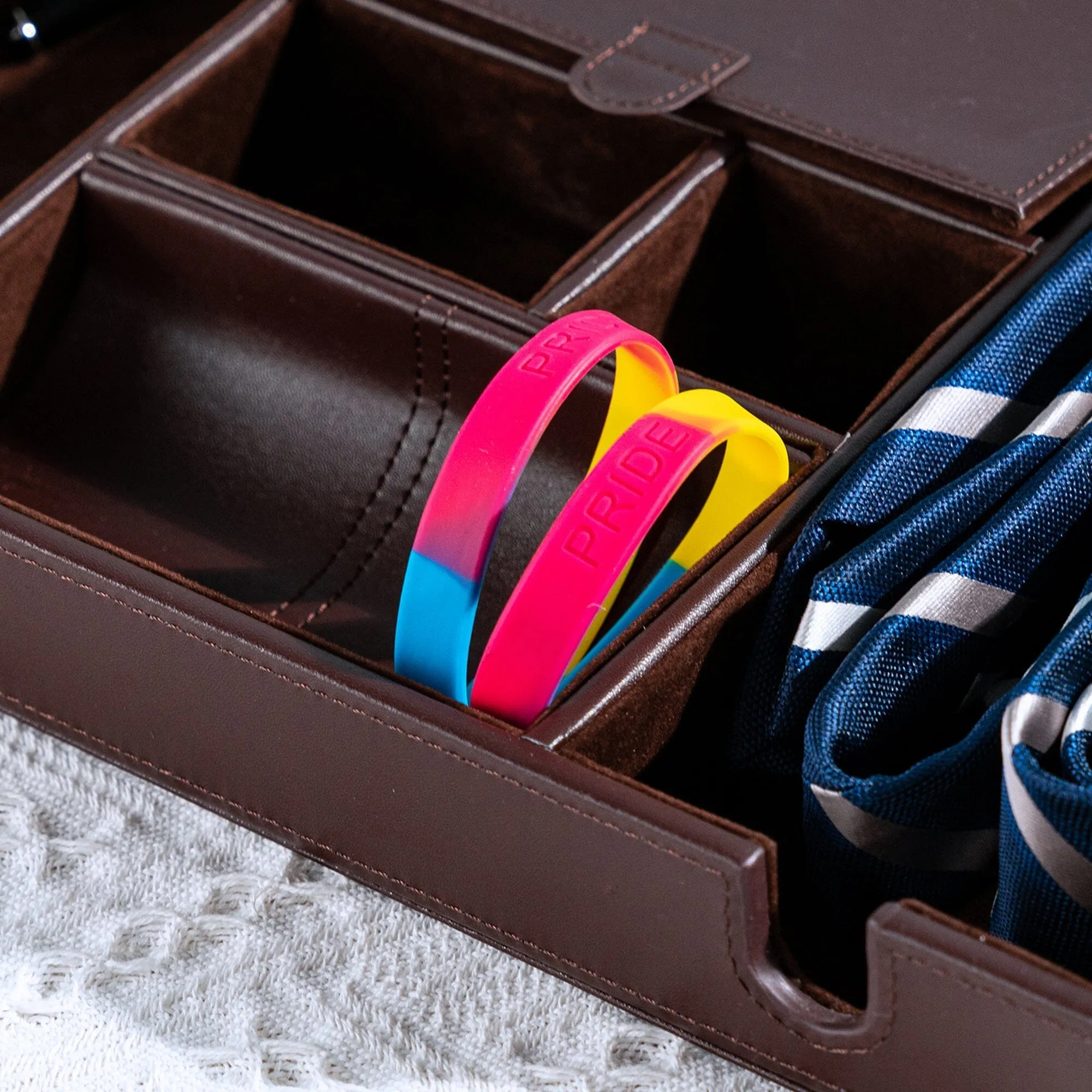Pansexual PRIDE Silicone Bracelets