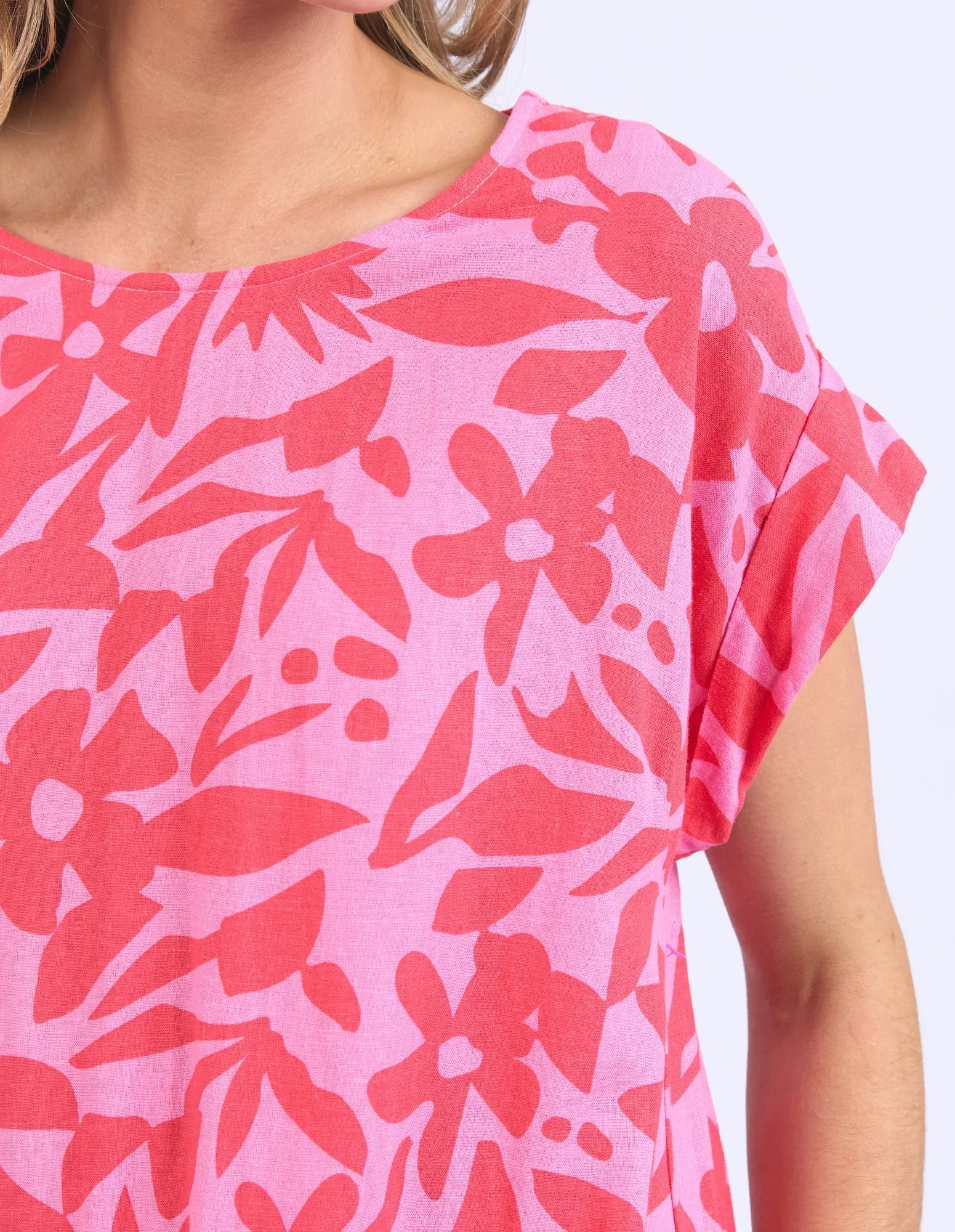 Sunset Hour Dress  - Strawberry