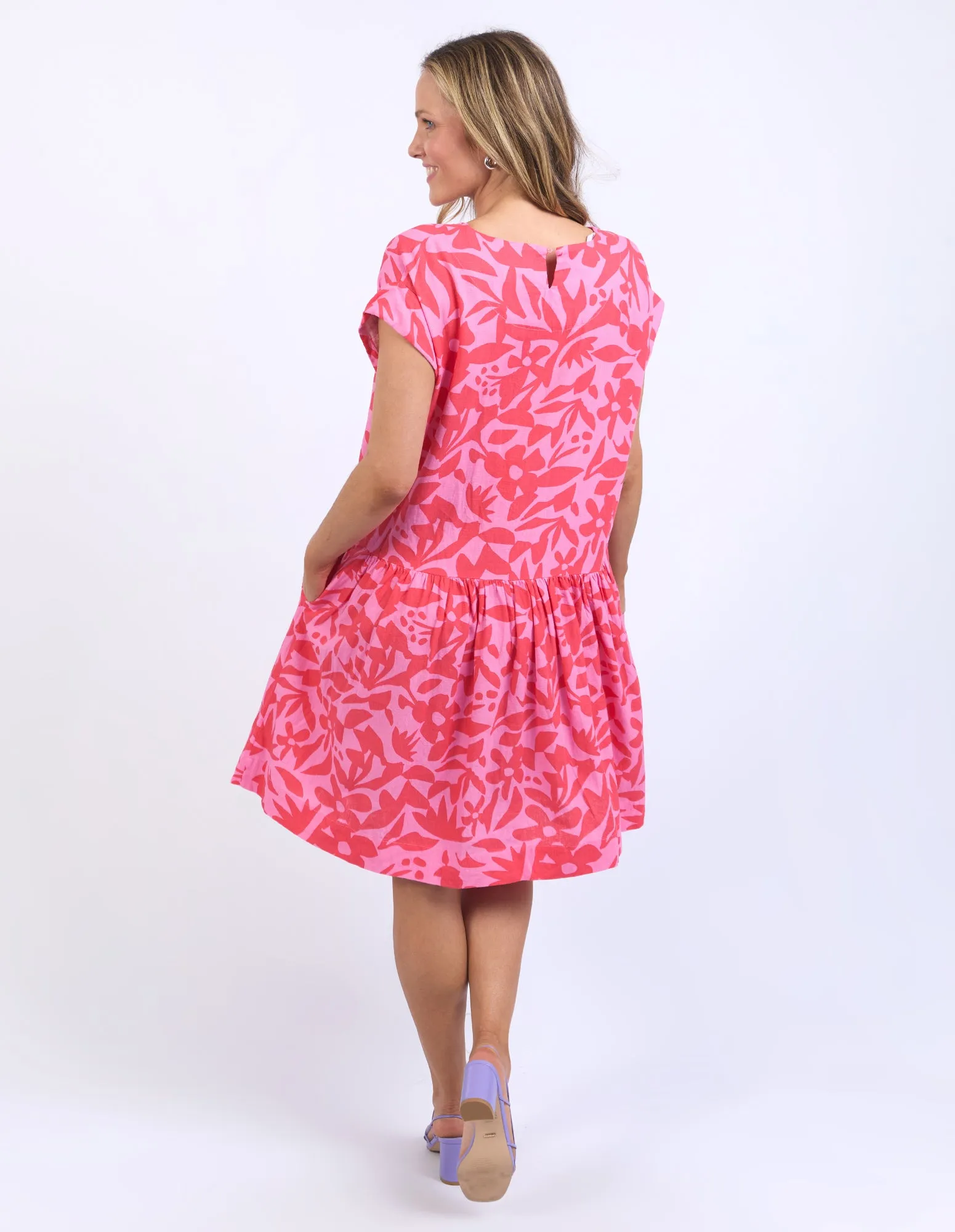 Sunset Hour Dress  - Strawberry