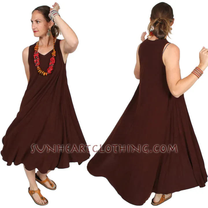 Tienda ho Zohara Tank Dress Moroccan Cotton Sml-2x
