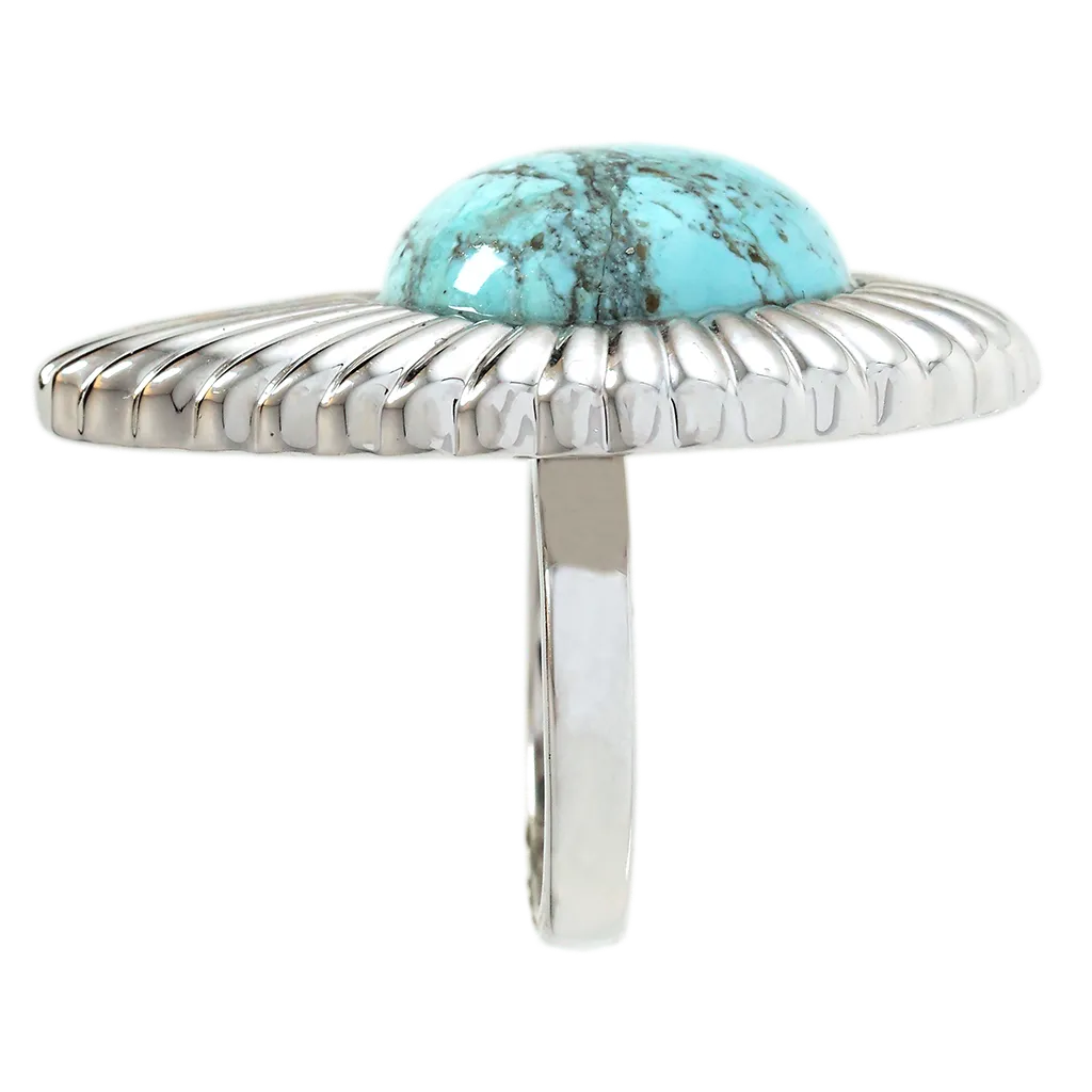 Turquoise Concho Ring